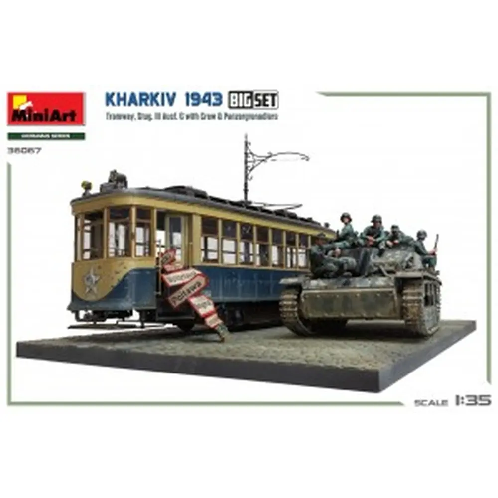 Kharkiv 1943 avec équipage - Miniart 550036067 - 1/35 - 4