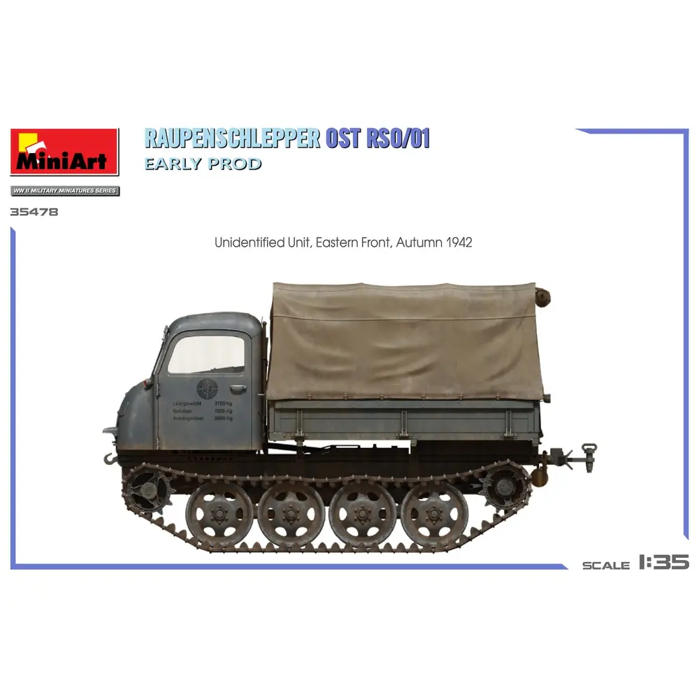 Raupenschlepper Ost RSO/01 - MINIART 550035478 - 1/35 - 3