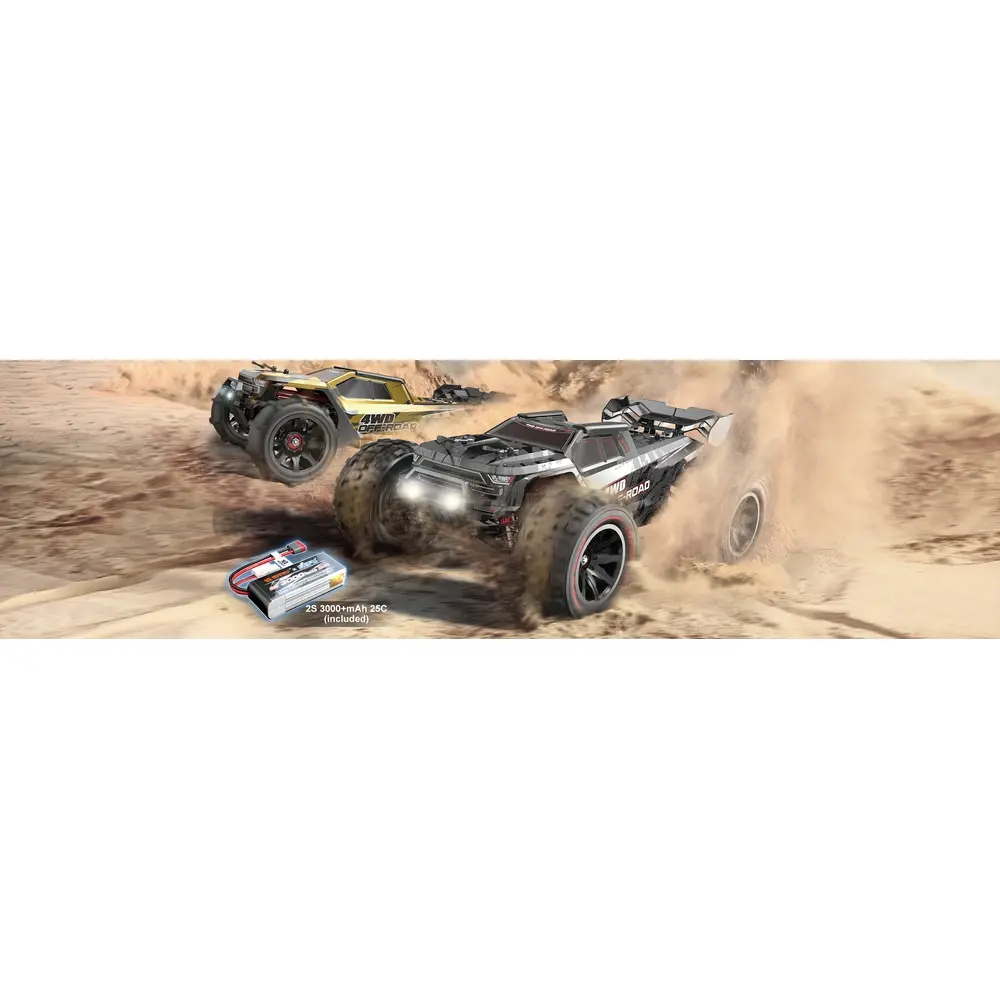 Monster Truggy 4X4 Hyper Go Brushless 2S / 3S - MJX 14210 - 1/14 - 22