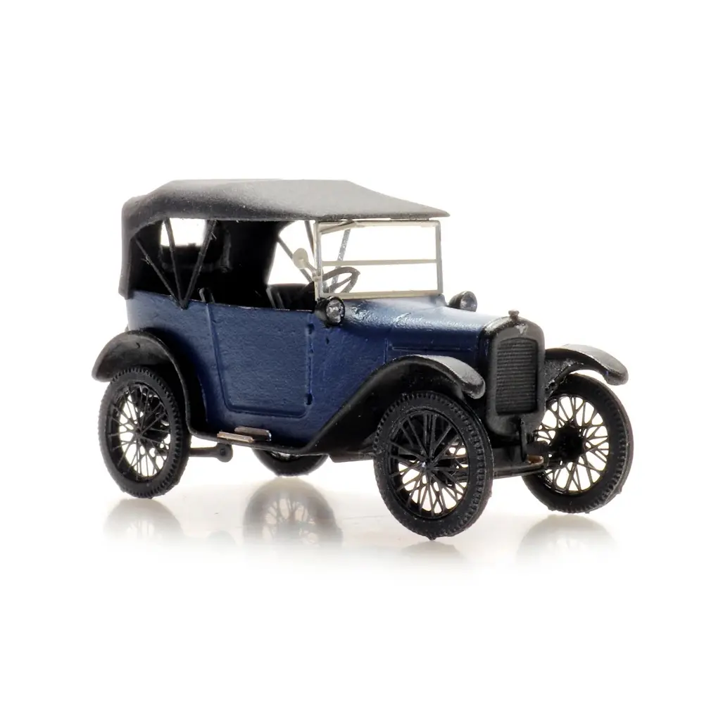 Austin 7 hood up - Artitec 387.515 - HO 1/87  - 4