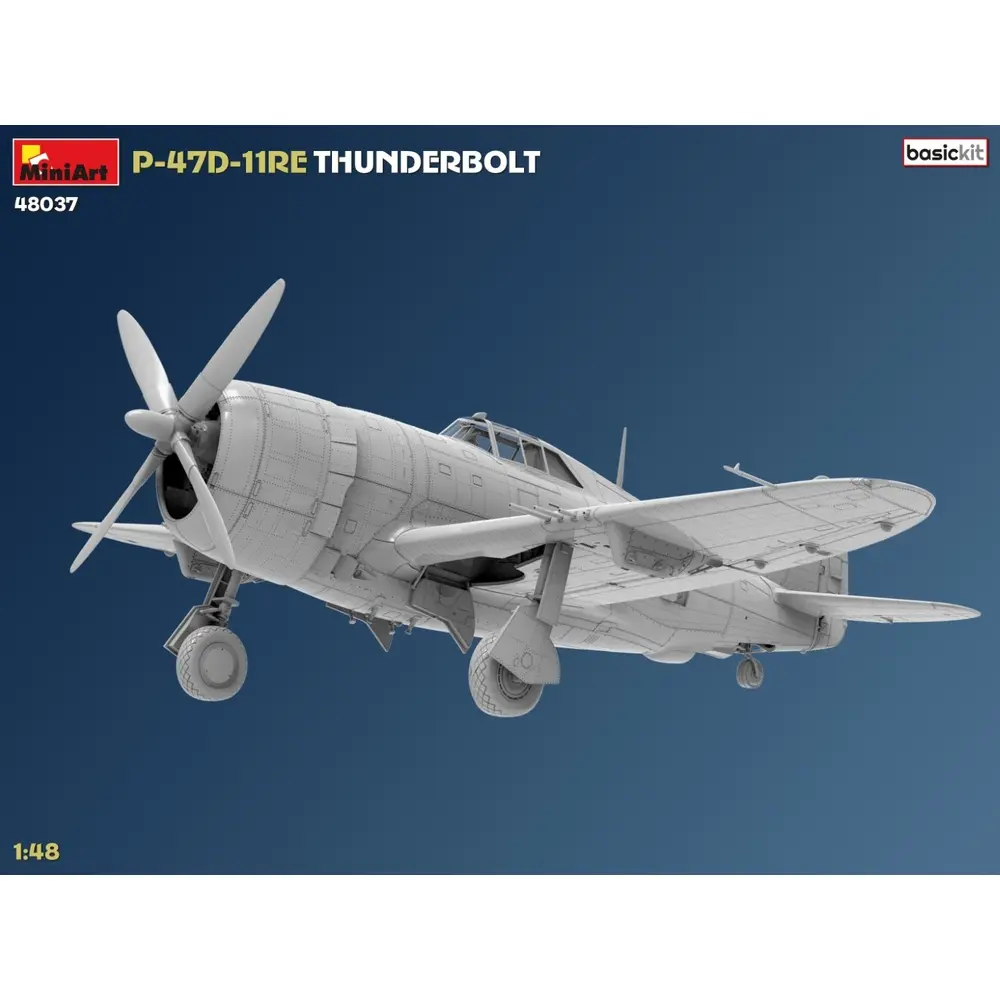 Republic P-47D-11RE Thunderbolt - MINIART 550048037 - 1/48 - 3