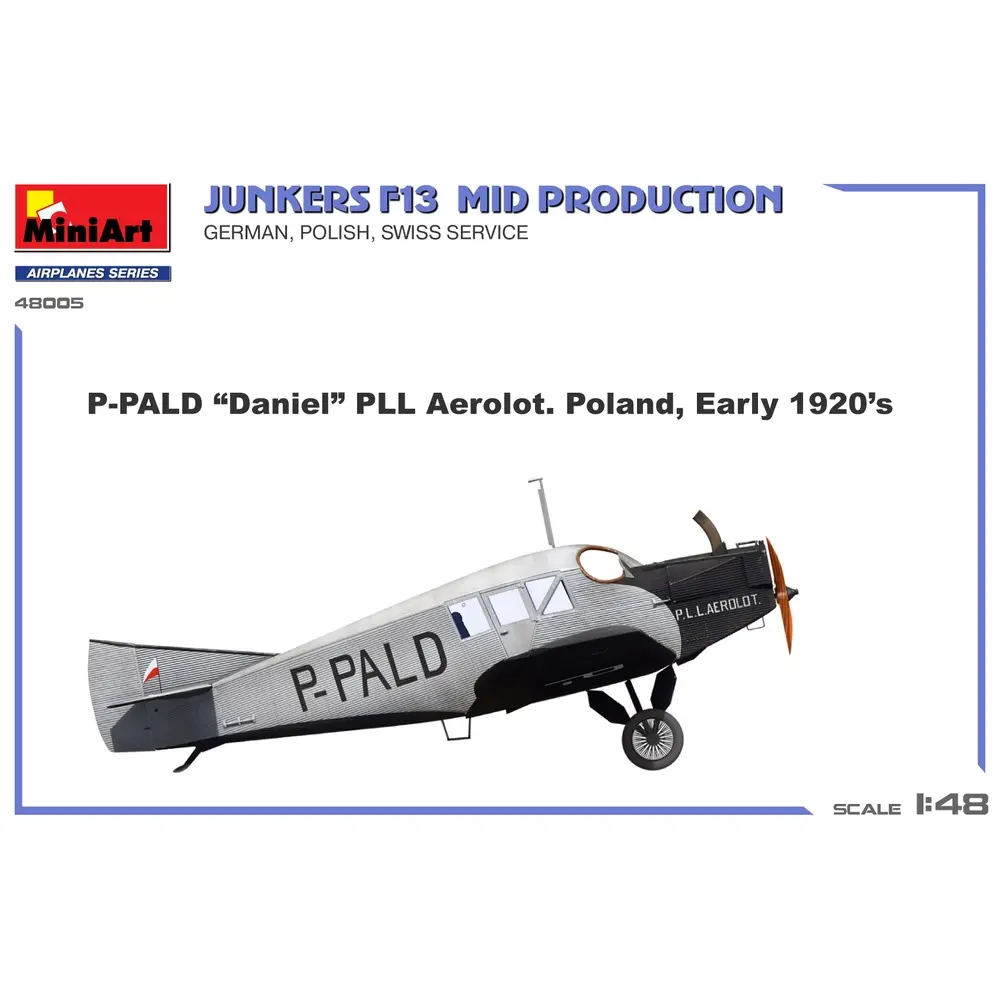 Junkers F13 Mid Production - Miniart 550048005 - 1/48 - 8