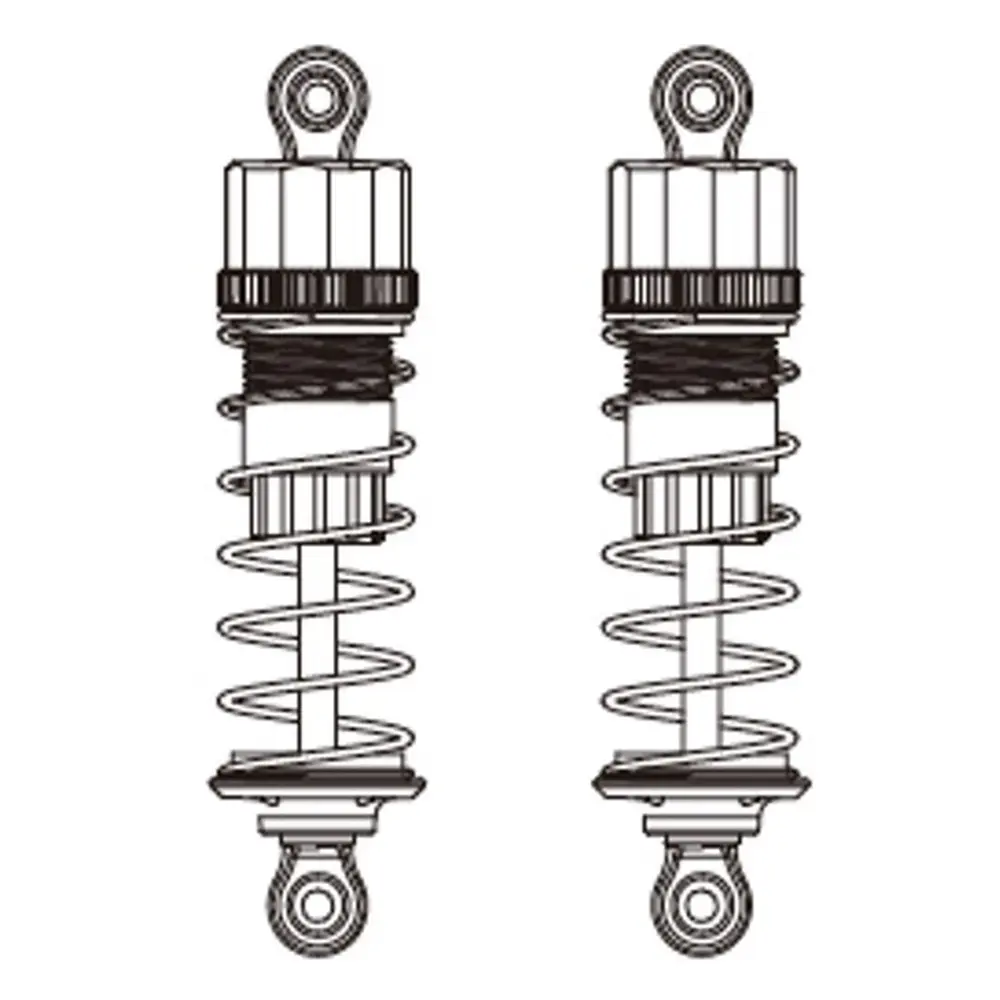 Amortisseurs hydraulique arrière (x2) pour Hyper Go - MJX 16500 - 1/16 - 2