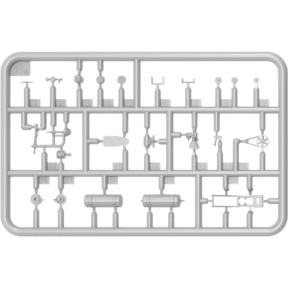 Personnel Allemand au sol avec accessoires - Miniart 550049020 - 1/48 - 6