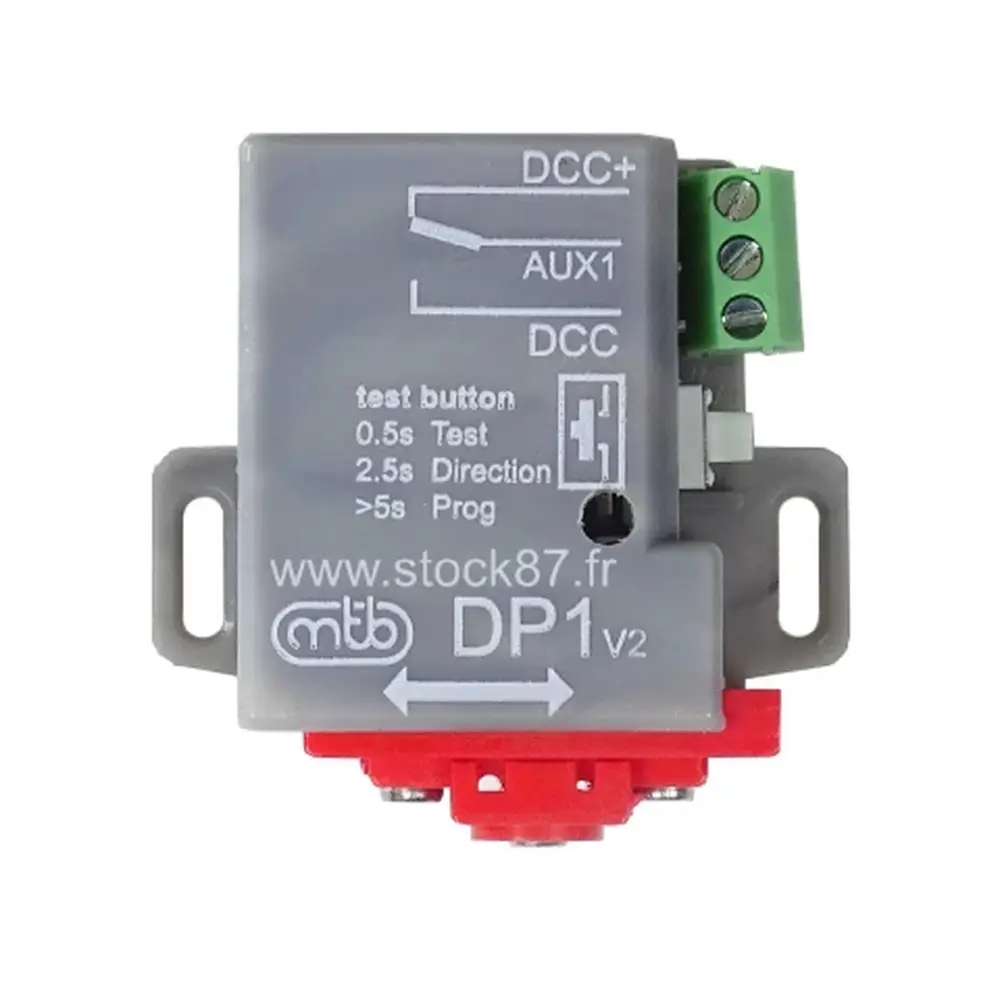 Moteur lent d’aiguillage avec interface DCC + 2 contacts de commutation indépendants – MTB DP1 - Échelle universelle - 2