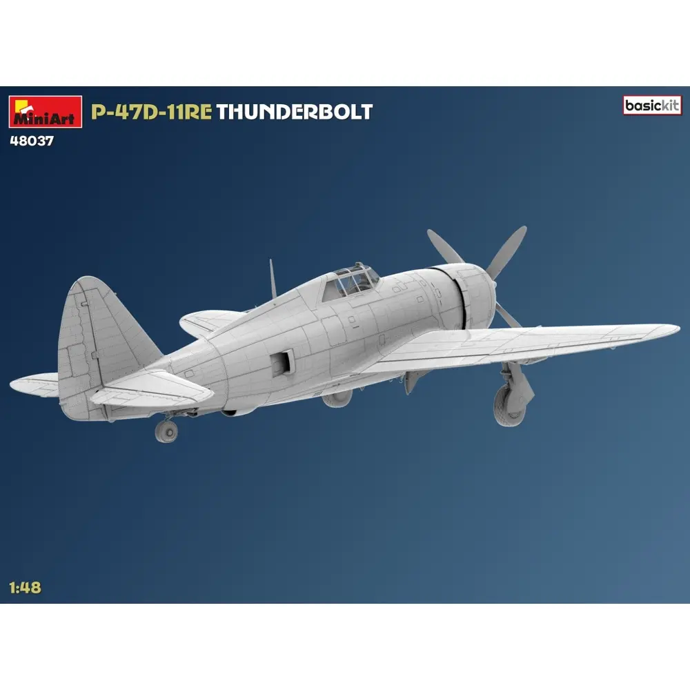 Republic P-47D-11RE Thunderbolt - MINIART 550048037 - 1/48 - 4
