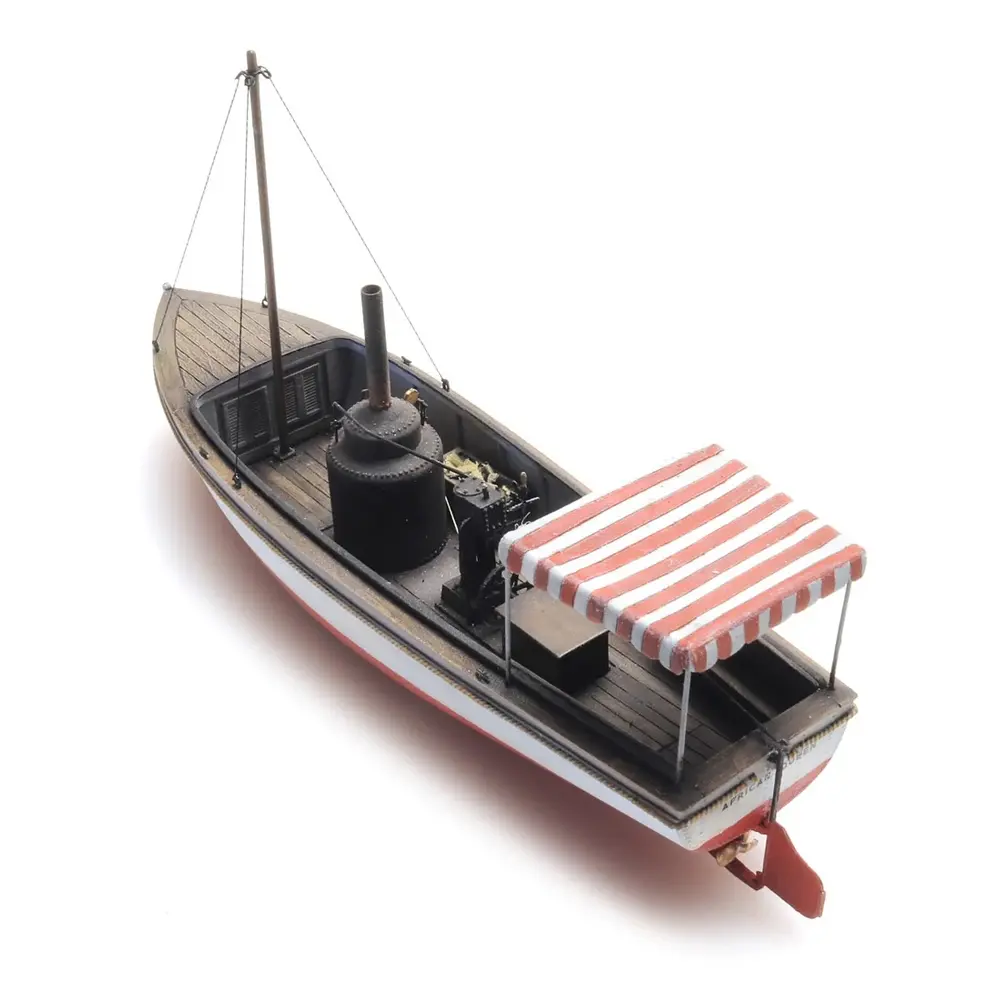 Bateau à vapeur African Queen - Artitec 387.460 - HO 1/87 - 3