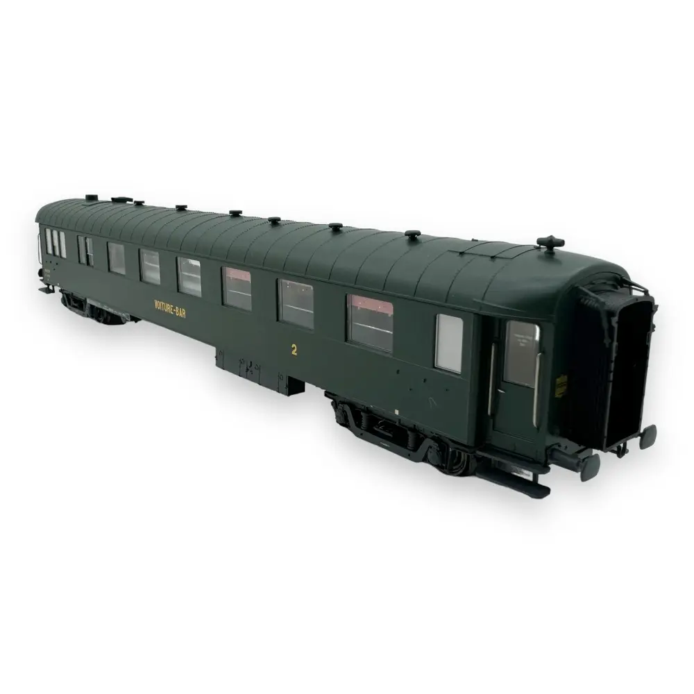Voiture bar OCEM PL B3r - Models World 40944 - HO 1/87 - SNCF - Ep III - 2R - 2