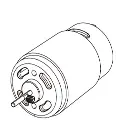 Moteur brushless 2845 pour Hyper Go - MJX B2845 - 1/16 - 2