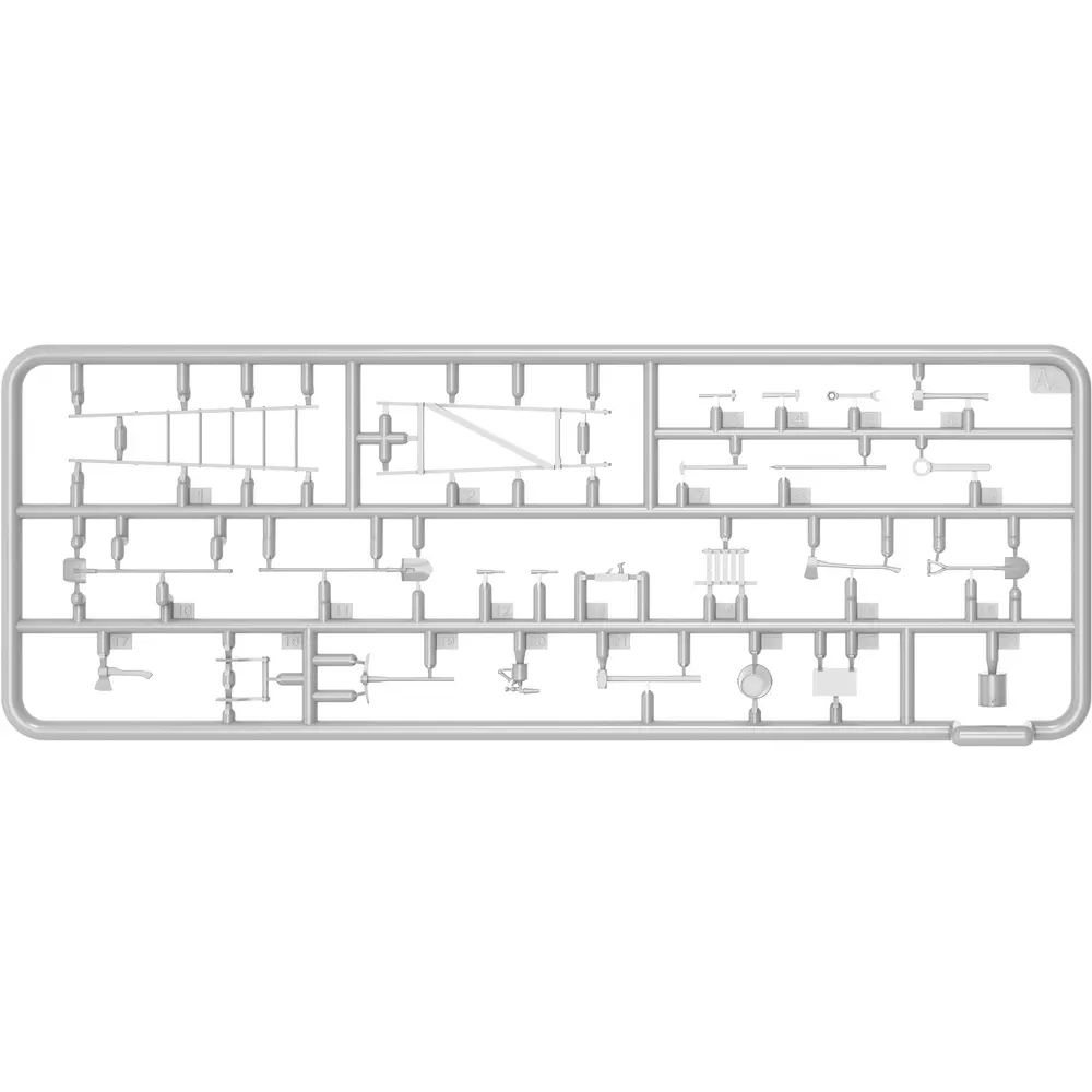 Personnel Allemand au sol avec accessoires - Miniart 550049020 - 1/48 - 7