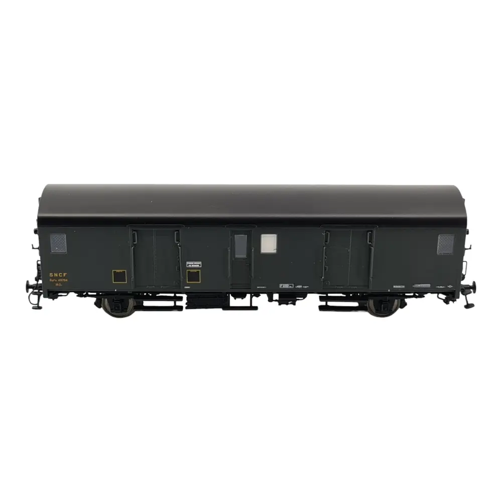 FOURGON bagages Dqd2m Vert 306 - feux fin de convoi - MODELS WORLD 30310 - SNCF - HO - 2