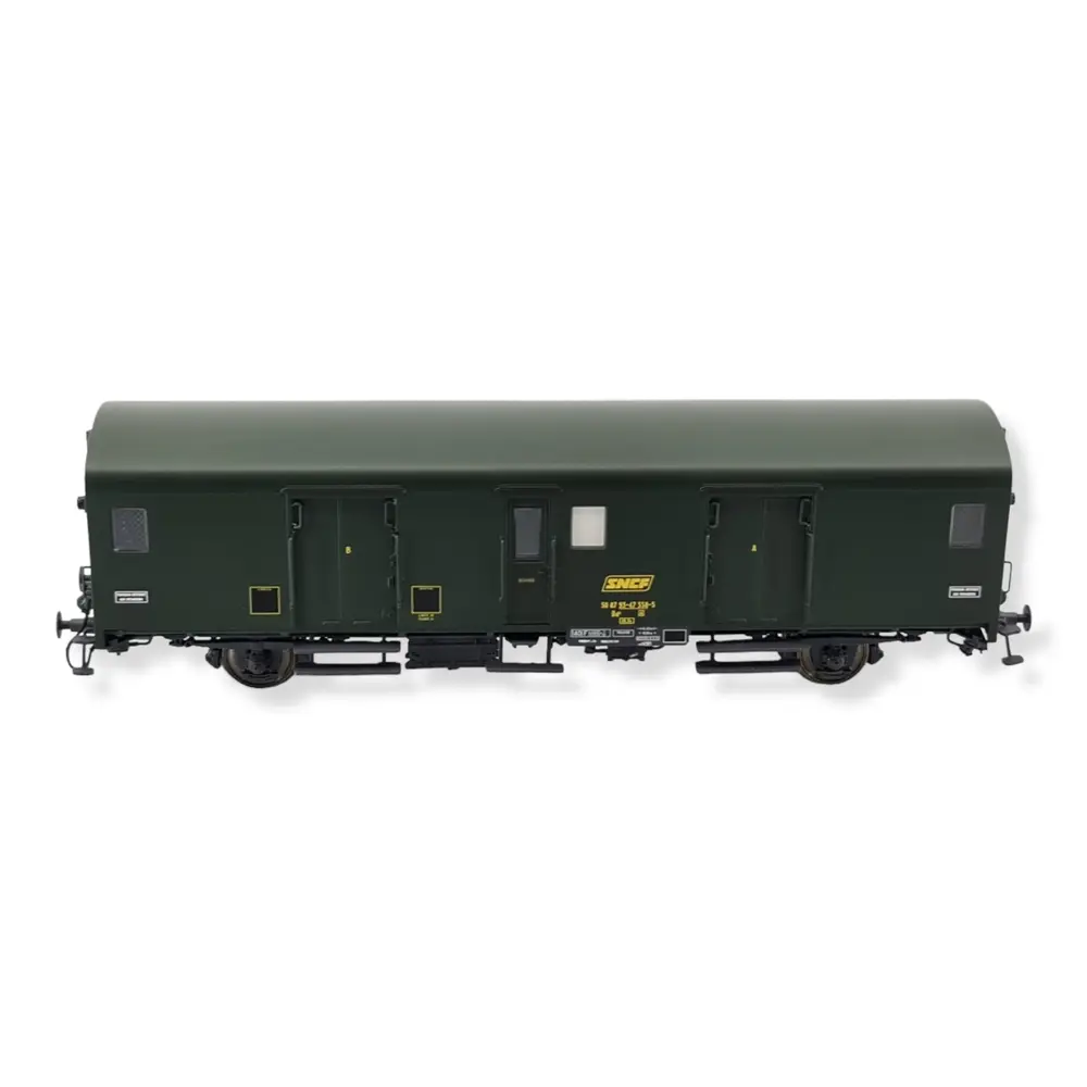 Fourgon Bagages Dd2ai Vert 301 - feux fin de convoi - MODELS WORLD 30317 - SNCF - HO - 2
