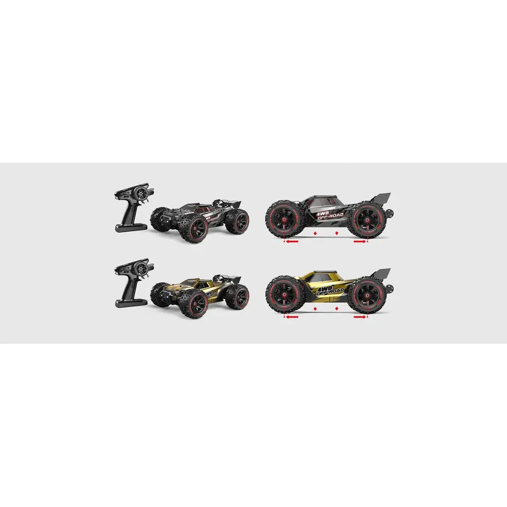 Monster Truggy 4X4 Hyper Go Brushless 2S / 3S - MJX 14210 - 1/14 - 9