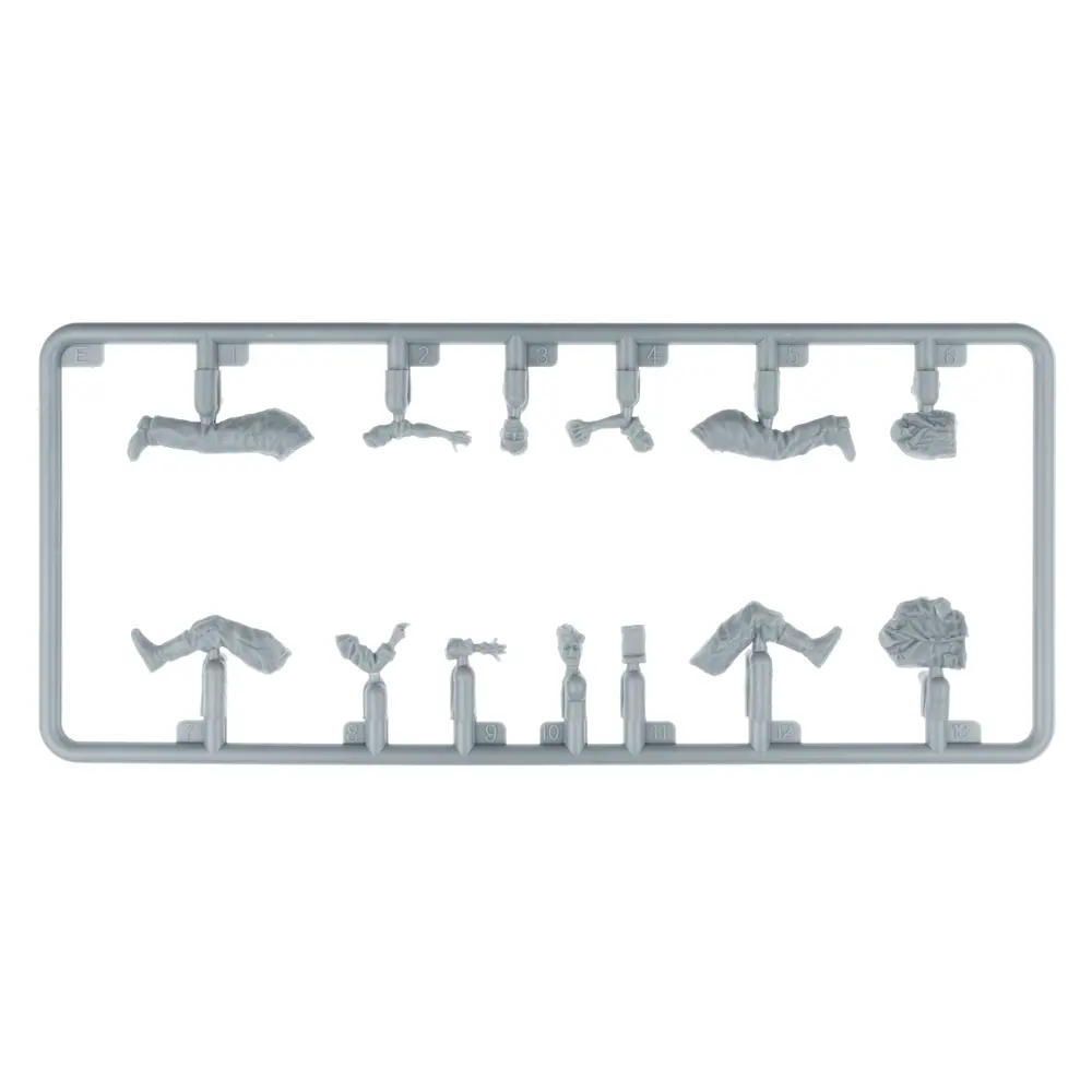 Personnel Allemand au sol avec accessoires - Miniart 550049020 - 1/48 - 3