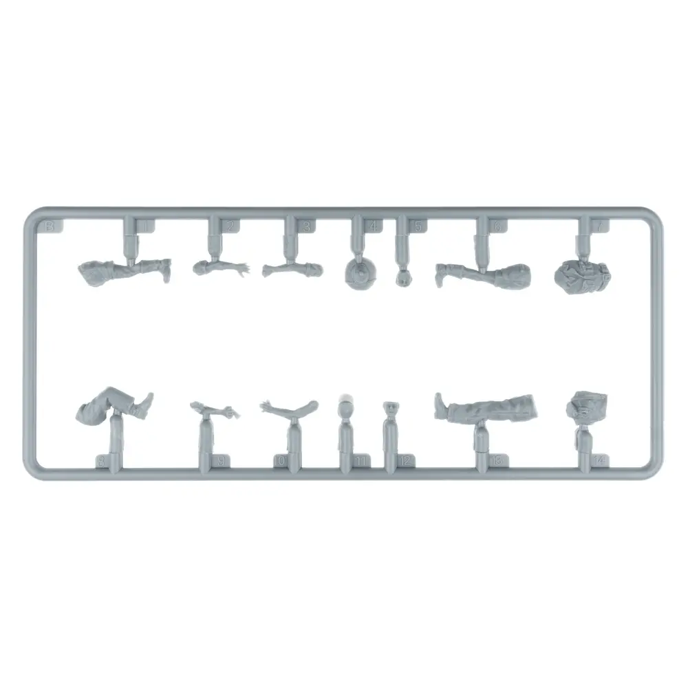 Personnel Allemand au sol avec accessoires - Miniart 550049020 - 1/48 - 4