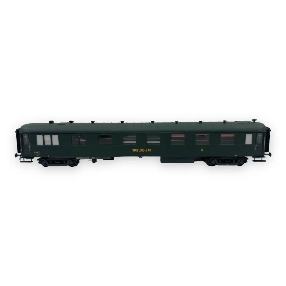 Voiture bar OCEM PL B3r - Models World 40944 - HO 1/87 - SNCF - Ep III - 2R - 3
