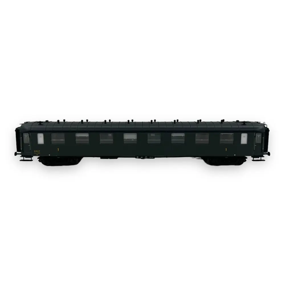 Voiture OCEM première classe A8 livrée verte châssis et toit noir avec marquage 1950 - MODELS WORLD 40201  - 3