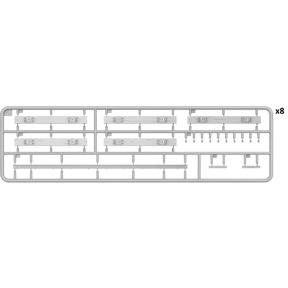 Passage à Niveau - 290x190x45mm - Miniart 550035666 - 1/35 - 4