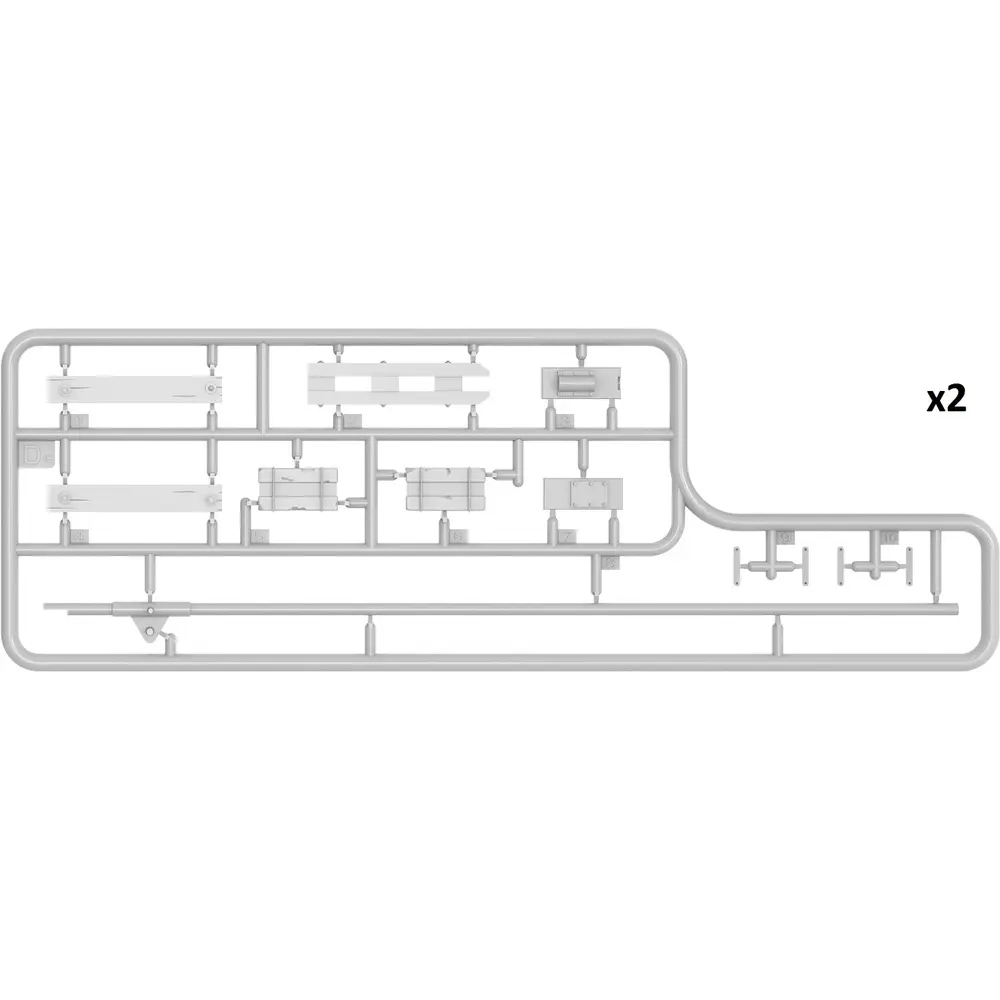 Passage à Niveau - 290x190x45mm - Miniart 550035666 - 1/35 - 6