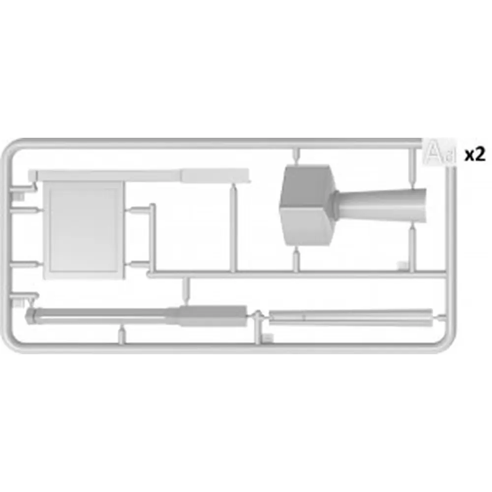 Panneaux routiers Français en béton - Miniart 550035674 - 1/35 - 4