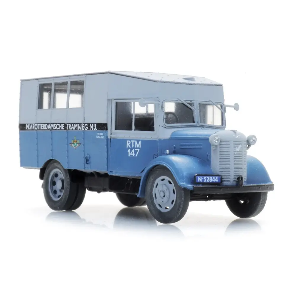 Bus Austin K2 RTM Austerity, prêt à l'emploi - Artitec 387.560 - HO 1/87 - 2