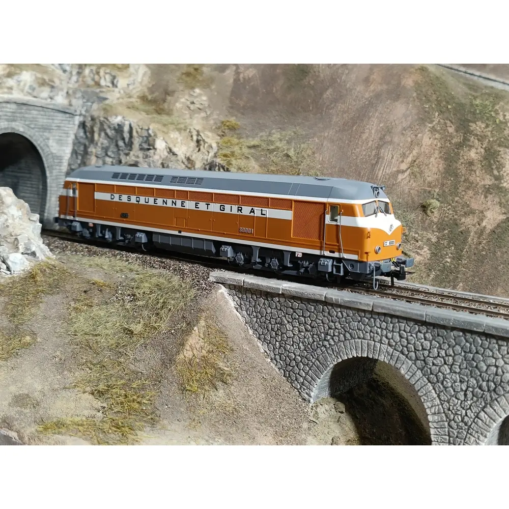 Locomotive diesel CC 80001 Belphégor - Mistral 25-01-G003 - HO 1/87 - SNCF - Ep IV - Digital sound - 2R - 7