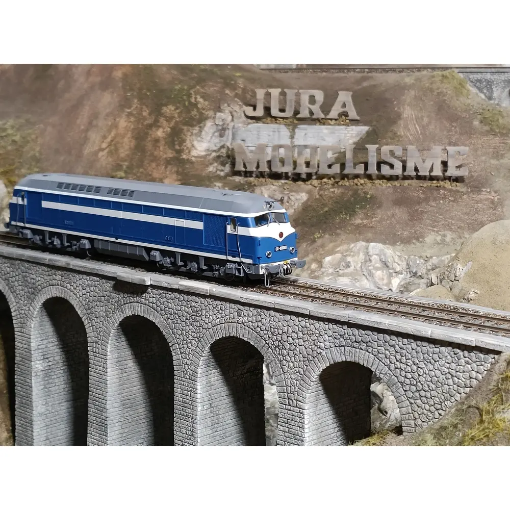 Locomotive diesel CC 80001 Belphégor - Mistral 25-01-G002 - HO 1/87 - SNCF - Ep III - Digital sound - 2R - 5