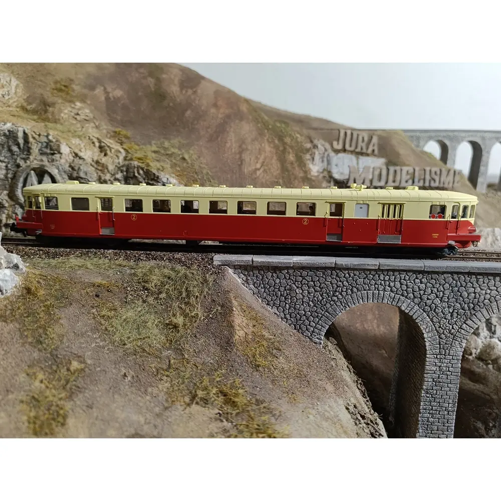 Autorail diesel De Dietrich X-3709 - MISTRAL 21-05-G002 - SNCF - HO 1/87 - IIId - 7