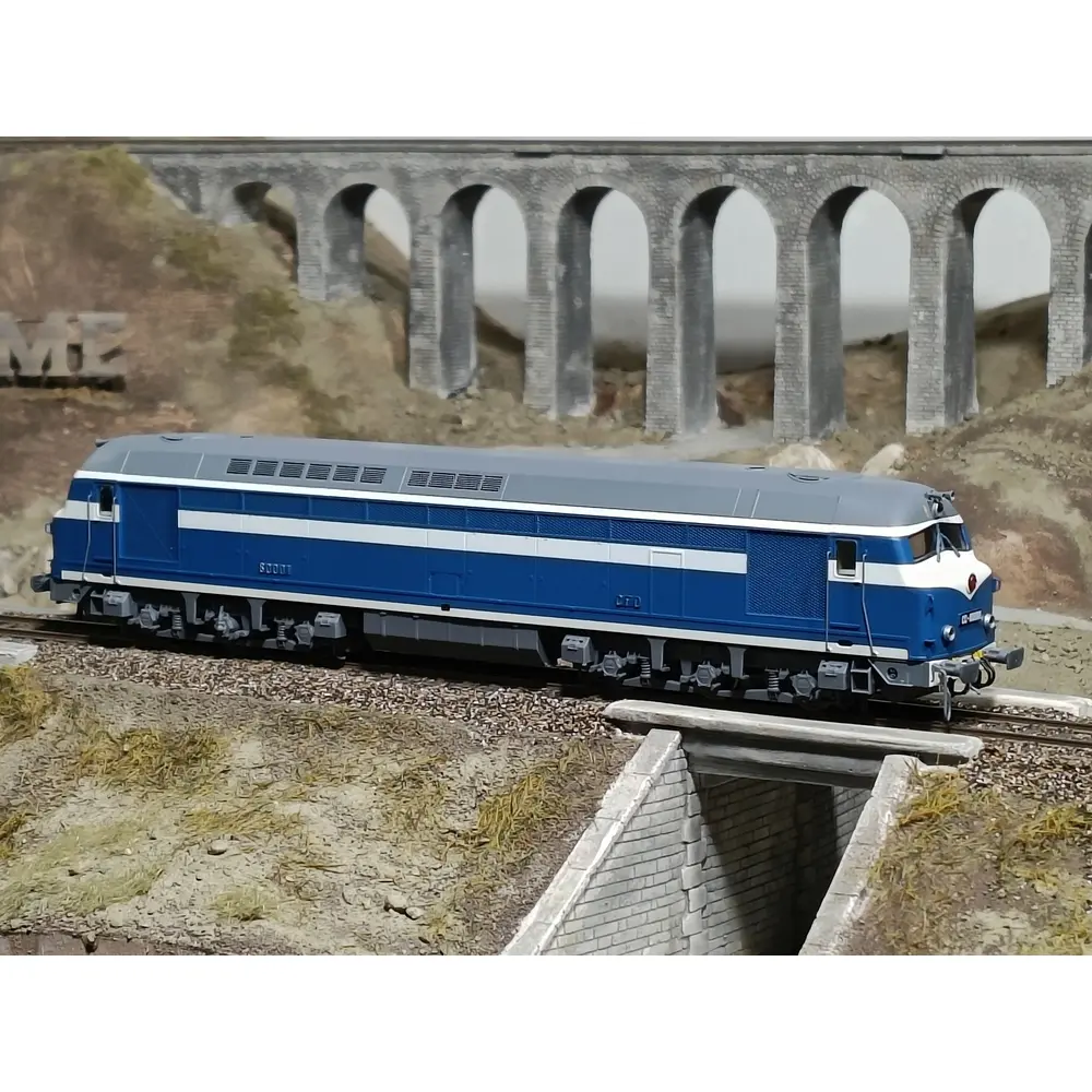 Locomotive diesel CC 80001 Belphégor - Mistral 25-01-G002 - HO 1/87 - SNCF - Ep III - Digital sound - 2R - 6