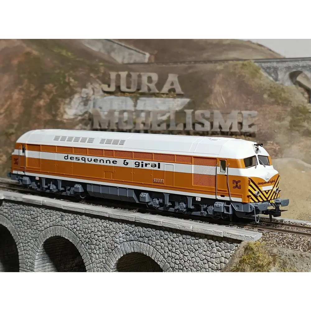 Locomotive diesel CC 80001 Belphégor - Mistral 25-01-G004 - HO 1/87 - SNCF - Ep IV - Digital sound - 2R - 4