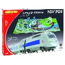 Set de départ TGV POS Mehano T111 - HO : 1/87 - avec tapis de décors - 2