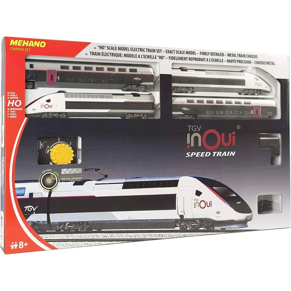 Set de Départ TGV INOUI - MEHANO T871 - HO 1/87 - SNCF - EP VI - Analogique - 2