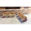 Bancs à plate-forme - Metcalfe PO502 - OO/HO - 3