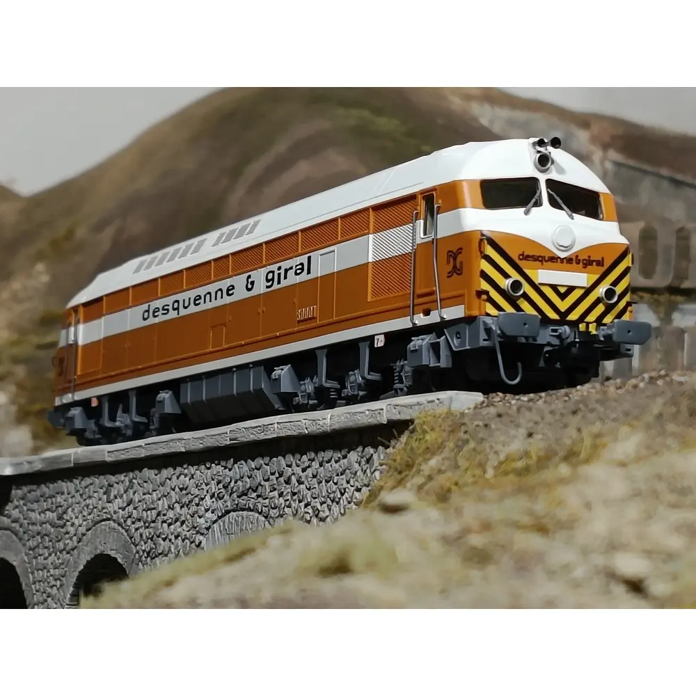 Locomotive diesel CC 80001 Belphégor - Mistral 25-01-G004 - HO 1/87 - SNCF - Ep IV - Digital sound - 2R - 6