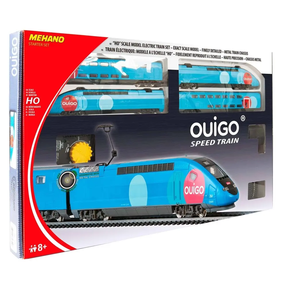 Set de Départ TGV OUIGO - MEHANO T114 - HO 1/87 - SNCF - EP VI - Analogique - 2