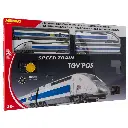 Set de Départ TGV POS - MEHANO T103 - HO 1/87 - SNCF - EP VI - Analogique - 4