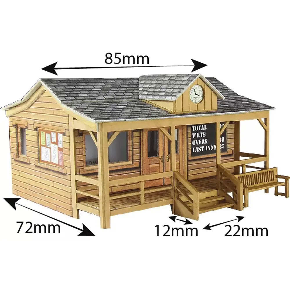 Pavillon en bois - Metcalfe PO410 - OO/HO - 2
