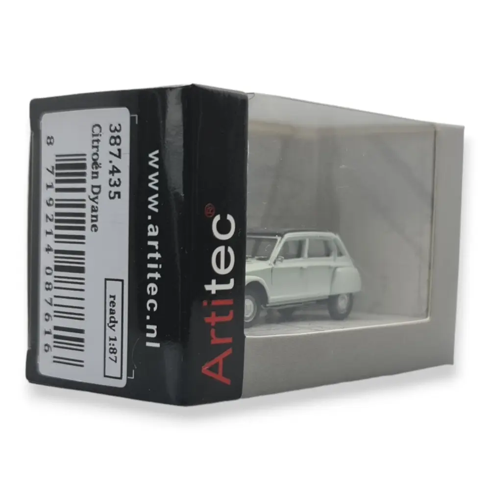 Citroën Dyane bleu - ARTITEC 387.435 - HO : 1/87 - 5
