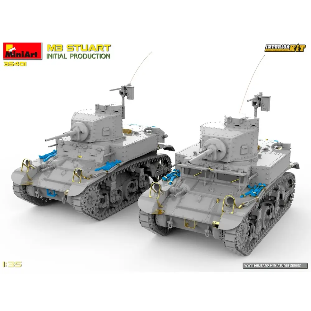 M3 Stuart - MiniArt 550035401 - 1/35 - 9
