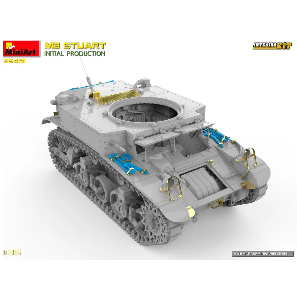 M3 Stuart - MiniArt 550035401 - 1/35 - 4