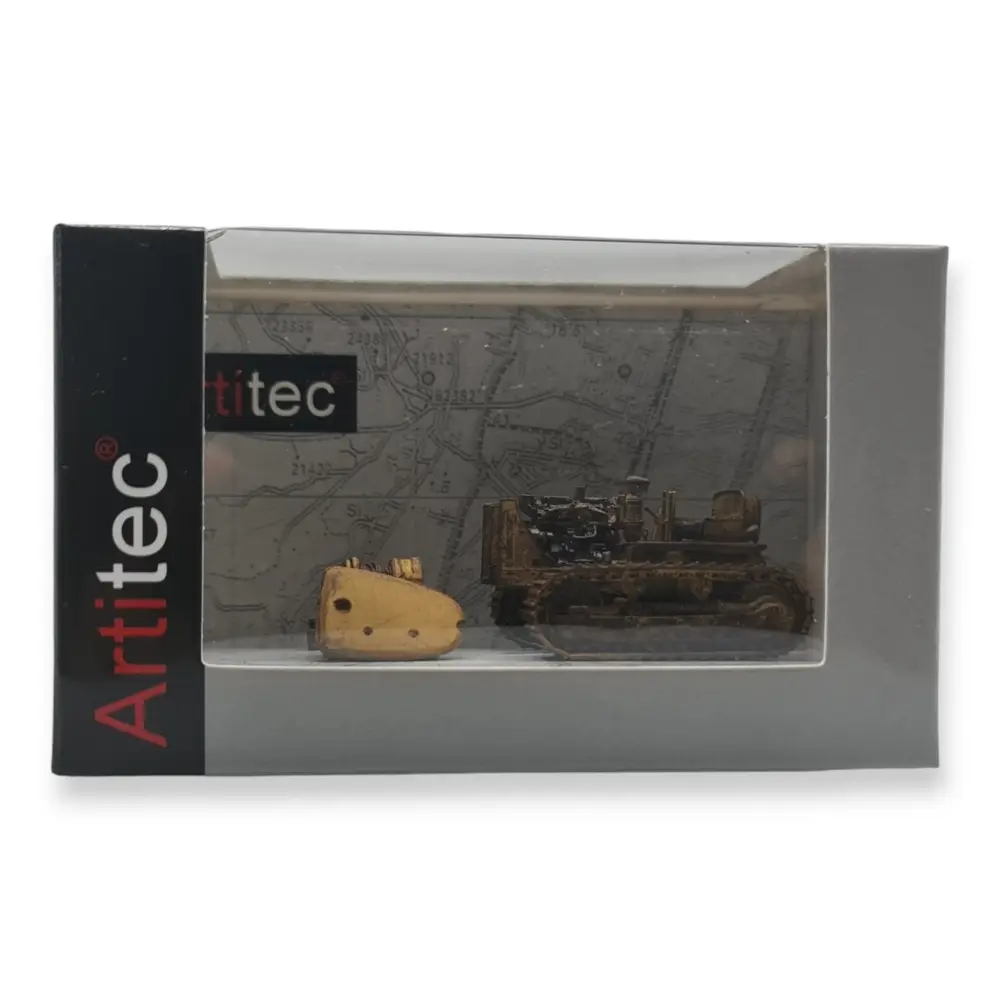 Bulldozer D7 rouillé RIP - ARTITEC 487.601.01 - HO : 1/87  - 6