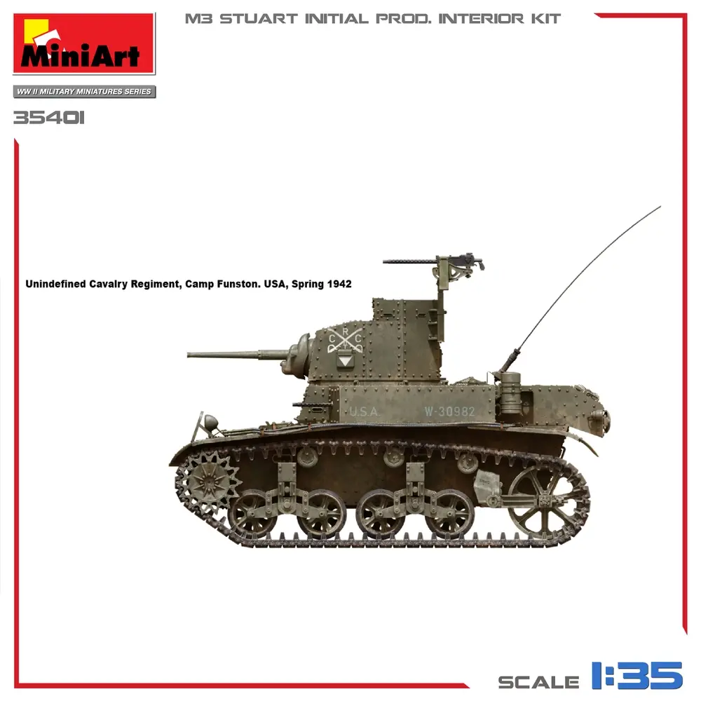 M3 Stuart - MiniArt 550035401 - 1/35 - 12