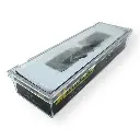 Wagon plat brun à bogies, avec manette de frein - Minitrains 5138 - HOe 1/87 - 2R - 4