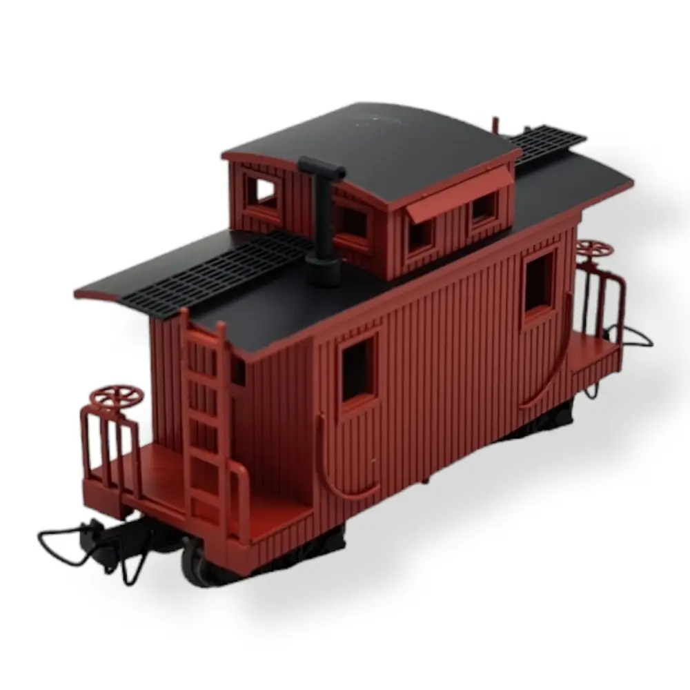 Voiture fourgon rouge MiniTrains 5139 - HOe 1/87 - 2