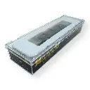 Wagon tombereau brun à bogies avec manette de frein - Minitrains 5145 - HOe 1/87 - 2R - 4