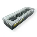 4 wagons à caisse grillagée pour le transport de canne à sucre - Minitrains 5123 - HOe 1/87 - 2R - 4