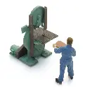 Artisan et scie à ruban - Artitec 387.662 - HO 1/87 - 4