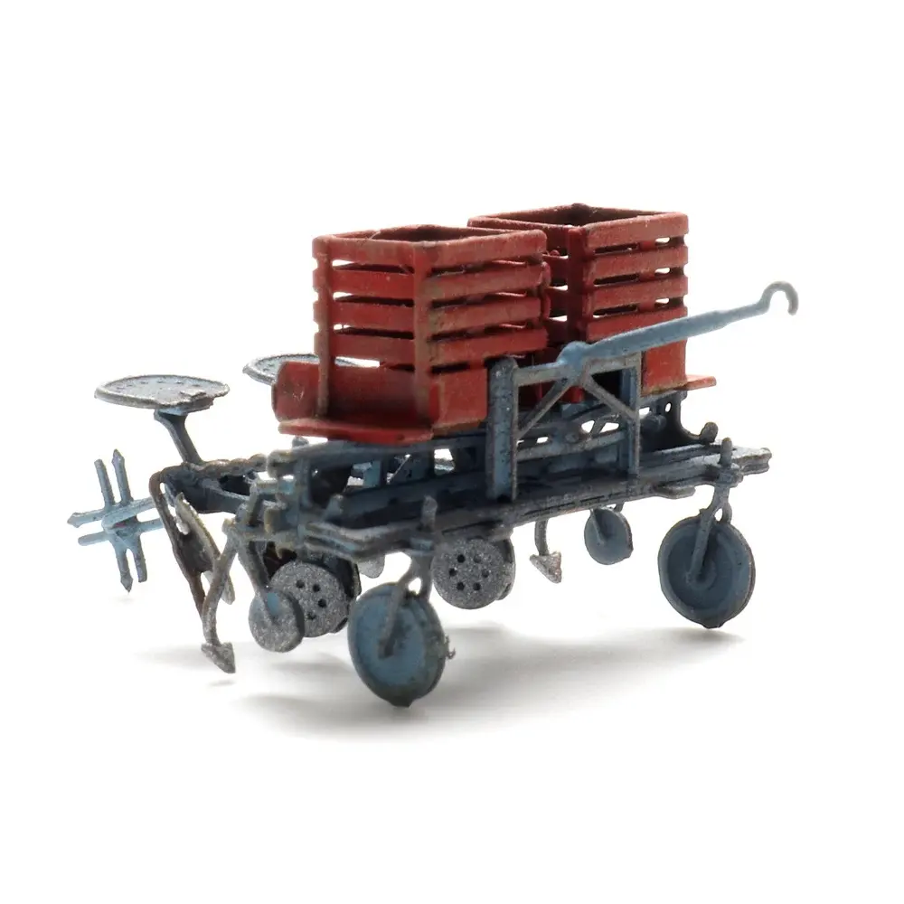 Planteuse de pommes de terre, prêt à l'emploi - Artitec 387.585 - HO 1/87 - 2