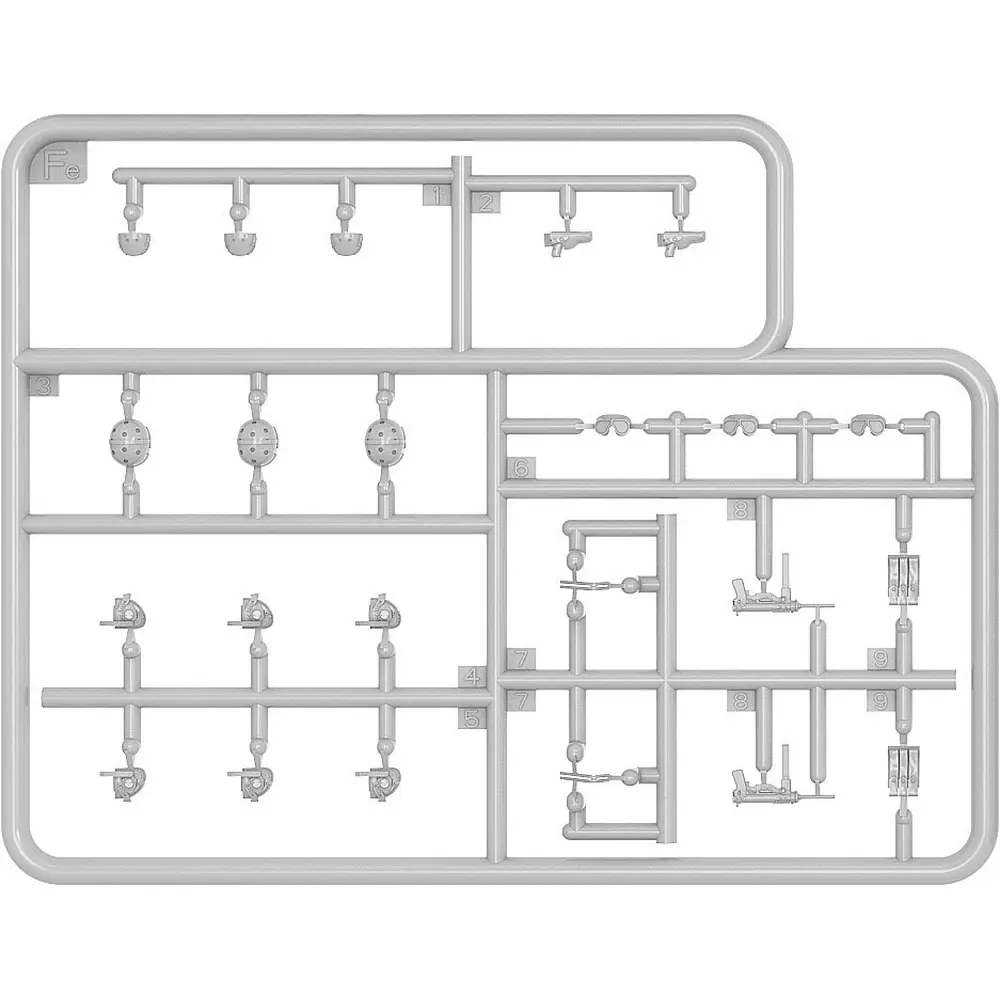 Figurine équipage de chars américains du nord-ouest de l'Europe - MiniArt 35399 - 1/35 - 4