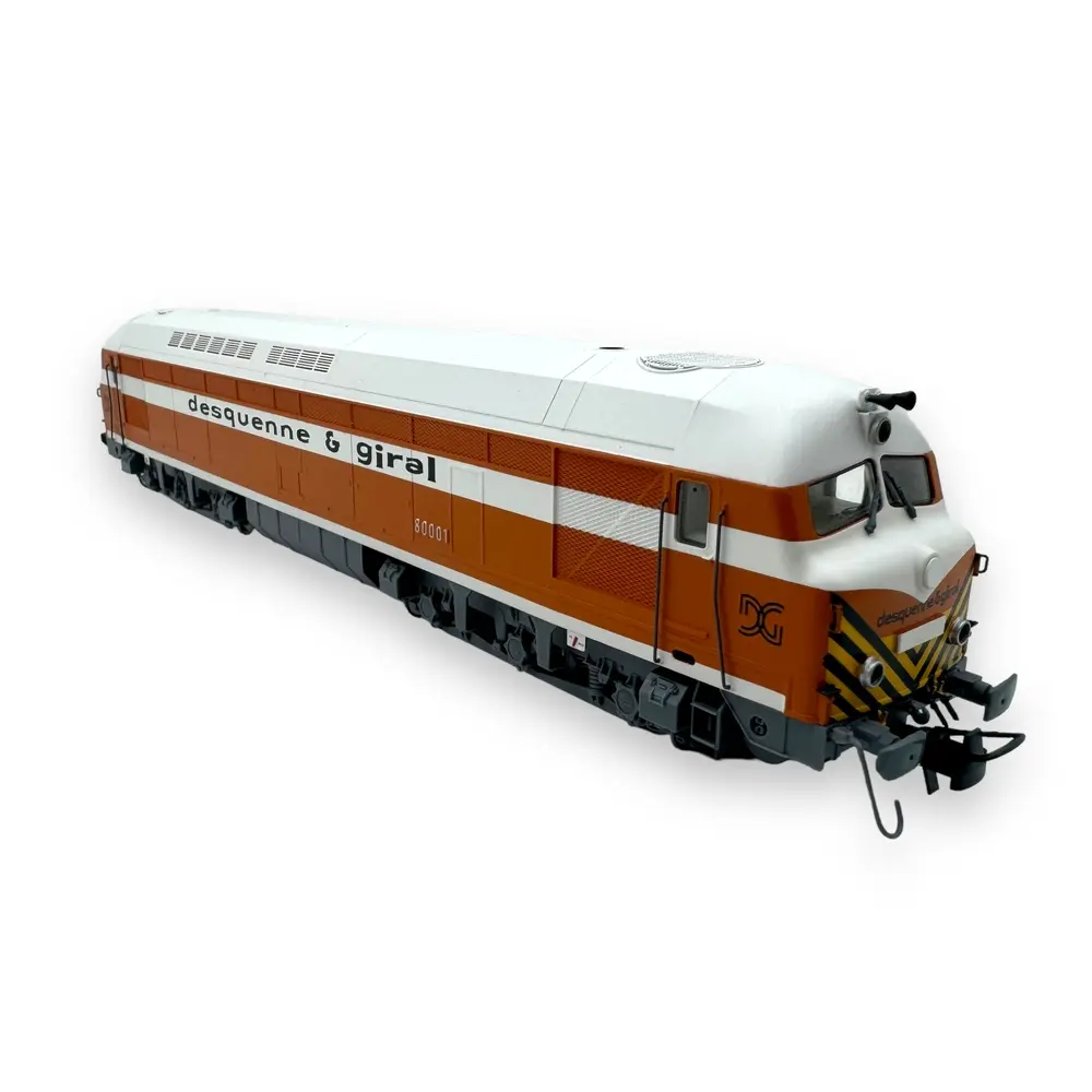 Locomotive diesel CC 80001 Belphégor - Mistral 25-01-S004 - HO 1/87 - SNCF - Ep IV - Analogique - 2R - 2